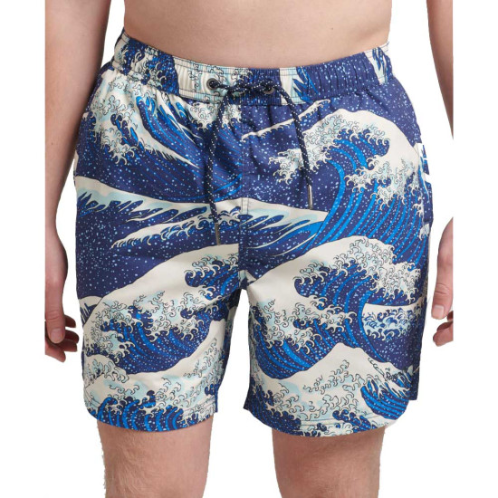 Superdry Ανδρικό μαγιό Vintage Hawaiian Swim Shorts